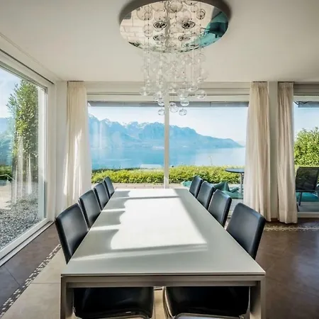 Magic Montreux, Impressive Views On Geneva Lake&mountains Villa