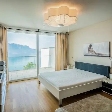 Magic Montreux, Impressive Views On Geneva Lake And Mountains וילה